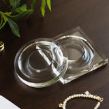 Maxbell Bracelet Beading Board Acrylic Display Tray for DIY Design Bracelet Pendants Round Plate