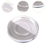 Maxbell Bracelet Beading Board Acrylic Display Tray for DIY Design Bracelet Pendants Round Plate