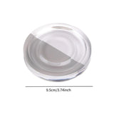 Maxbell Bracelet Beading Board Acrylic Display Tray for DIY Design Bracelet Pendants Round Plate