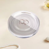 Maxbell Bracelet Beading Board Acrylic Display Tray for DIY Design Bracelet Pendants Round Plate