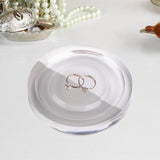 Maxbell Bracelet Beading Board Acrylic Display Tray for DIY Design Bracelet Pendants Round Plate