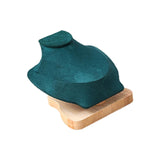 Maxbell Jewelry Display Stand Ornament Storage Display for Living Room Home Bathroom Green S