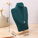 Maxbell Jewelry Display Stand Ornament Storage Display for Living Room Home Bathroom Green L