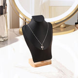 Maxbell Jewelry Display Stand Ornament Storage Display for Living Room Home Bathroom Black M