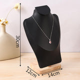 Maxbell Jewelry Display Stand Ornament Storage Display for Living Room Home Bathroom Black L