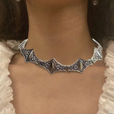 Maxbell Vintage Choker Women Clavicle Necklace for Cosplay Daily Wear Party Supplies