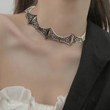 Maxbell Vintage Choker Women Clavicle Necklace for Cosplay Daily Wear Party Supplies