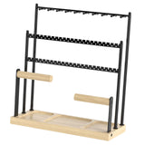 Maxbell Jewelry Organizer Storage with Hooks Display Stand for Desktop Bracelets Mom