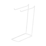 Maxbell Jewelry Display Stand Modern Iron Storage Holder for Watches Bangle Hairband White