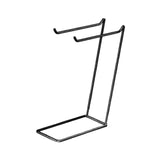 Maxbell Jewelry Display Stand Modern Iron Storage Holder for Watches Bangle Hairband Black