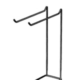 Maxbell Jewelry Display Stand Modern Iron Storage Holder for Watches Bangle Hairband Black