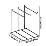 Maxbell Jewelry Organizer Multipurpose Iron Jewelry Display Stand for Trinkets Rings Black