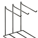 Maxbell Jewelry Organizer Multipurpose Iron Jewelry Display Stand for Trinkets Rings Black