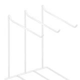 Maxbell Jewelry Organizer Multipurpose Iron Jewelry Display Stand for Trinkets Rings White