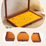 Maxbell Jewelry Box Dustproof Versatile Large Capacity Gifts with Lock Container Mom Style A