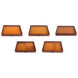 Maxbell Jewelry Box Dustproof Versatile Large Capacity Gifts with Lock Container Mom Style A