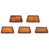 Maxbell Jewelry Box Dustproof Versatile Large Capacity Gifts with Lock Container Mom Style A