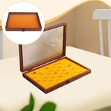 Maxbell Jewelry Box Dustproof Versatile Large Capacity Gifts with Lock Container Mom Style A