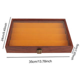 Maxbell Jewelry Box Dustproof Versatile Large Capacity Gifts with Lock Container Mom Style B