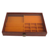 Maxbell Jewelry Box Dustproof Versatile Large Capacity Gifts with Lock Container Mom Style D