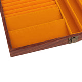 Maxbell Jewelry Box Dustproof Versatile Large Capacity Gifts with Lock Container Mom Style E