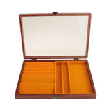 Maxbell Jewelry Box Dustproof Versatile Large Capacity Gifts with Lock Container Mom Style E