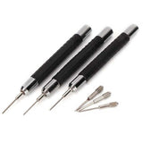 Maxbell 3x Watch Band Pin Punches Punch Strap Adjuster Convenient Watch Repair Tools