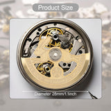 Maxbell Bunny Watch Movement Rotor Portable Automatic Watch Rotor for 6R36 7S26 6R35 Gold