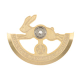Maxbell Bunny Watch Movement Rotor Portable Automatic Watch Rotor for 6R36 7S26 6R35 Gold