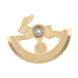 Maxbell Bunny Watch Movement Rotor Portable Automatic Watch Rotor for 6R36 7S26 6R35 Gold