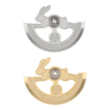 Maxbell Bunny Watch Movement Rotor Portable Automatic Watch Rotor for 6R36 7S26 6R35 Gold