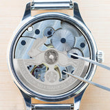 Maxbell Bunny Watch Movement Rotor Portable Automatic Watch Rotor for 6R36 7S26 6R35 Silver