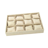 Maxbell Jewelry Watch Tray Organizer Stylish for Exhibition Jewelry Showcase Drawers