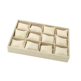 Maxbell Jewelry Watch Tray Organizer Stylish for Exhibition Jewelry Showcase Drawers