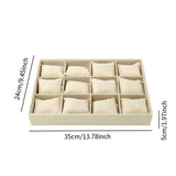 Maxbell Jewelry Watch Tray Organizer Stylish for Exhibition Jewelry Showcase Drawers