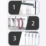 Maxbell Wall Hanging Jewelry Display Organizer Sturdy Simple Decorative for Pendants