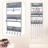 Maxbell Wall Hanging Jewelry Display Organizer Sturdy Simple Decorative for Pendants