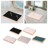 Maxbell Bangle Tray Rectangle Gifts Jewelry Displaying Wood Showcase Bracelet Holder black