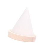 Maxbell Jewelry Holder Engagement Elegant Ring Holder for Earring Trinket NightStand White