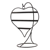 Maxbell Earring Display Stand Sturdy Earrings Holder for Showcase Dresser Photo Prop Black