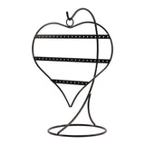 Maxbell Earring Display Stand Sturdy Earrings Holder for Showcase Dresser Photo Prop Black