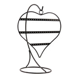 Maxbell Earring Display Stand Sturdy Earrings Holder for Showcase Dresser Photo Prop Black