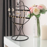 Maxbell Earring Display Stand Sturdy Earrings Holder for Showcase Dresser Photo Prop Black
