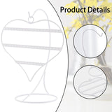 Maxbell Earring Display Stand Sturdy Earrings Holder for Showcase Dresser Photo Prop White