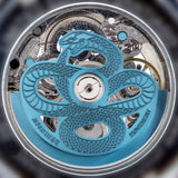 Maxbell Snake Watch Movement Rotor for Mechanical Watches Replace Oscillating Weight Blue
