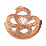 Maxbell Snake Watch Movement Rotor for Mechanical Watches Replace Oscillating Weight Brown Yellow