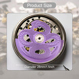 Maxbell Snake Watch Movement Rotor for Mechanical Watches Replace Oscillating Weight Purple