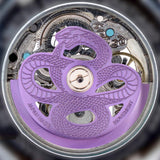 Maxbell Snake Watch Movement Rotor for Mechanical Watches Replace Oscillating Weight Purple