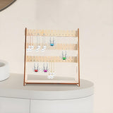 Maxbell Earring Holder Decorative Necklace Holder Stand for Desktop Living Room Dorm Length 20.5 cm