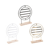 Maxbell Earrings Organizer 4 Layers Large Gift for Women for Home Dresser Countertop Black